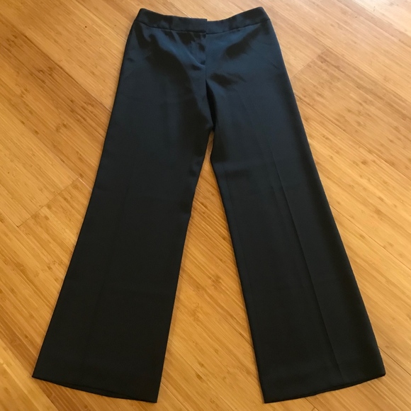 LBN! LAFAYETTE 148 NY Silk Wide Leg Pleated Pants - Picture 1 of 6